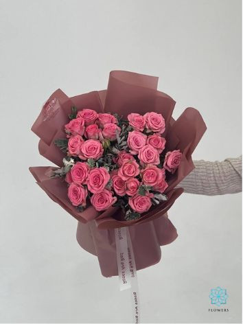 Soft Pink Roses Gift Bouquet