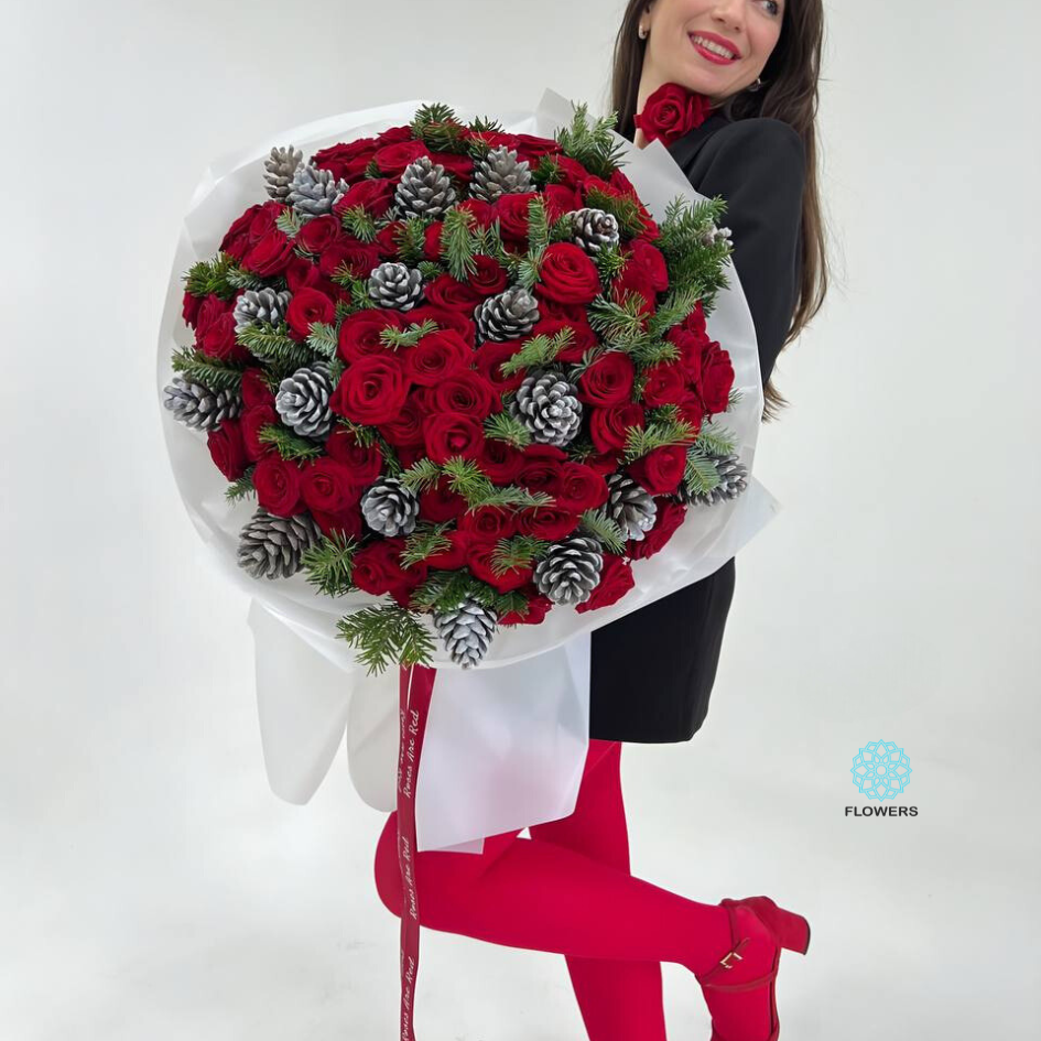 101 Roses New Year Bouquet