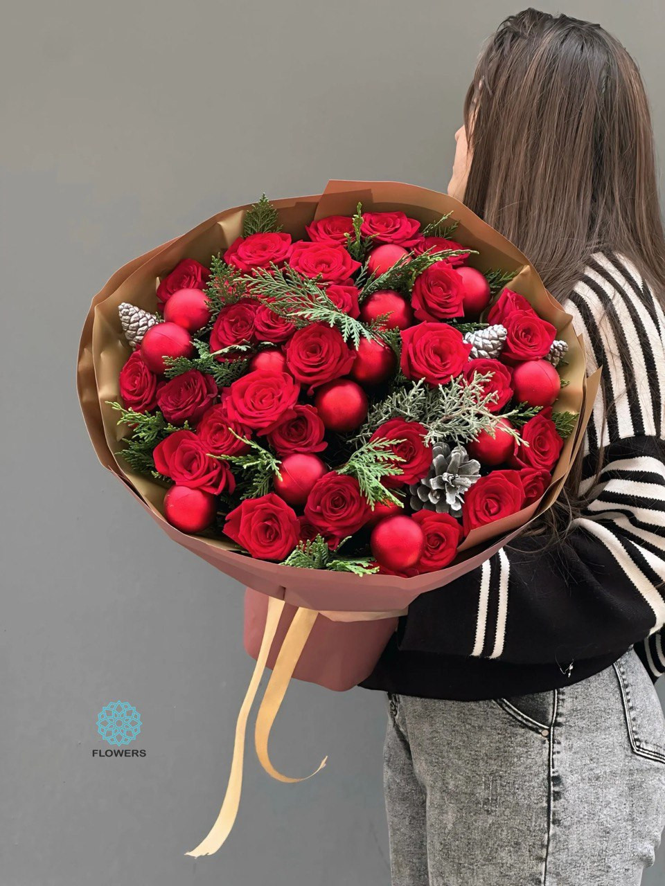 Red New Year Bouquet